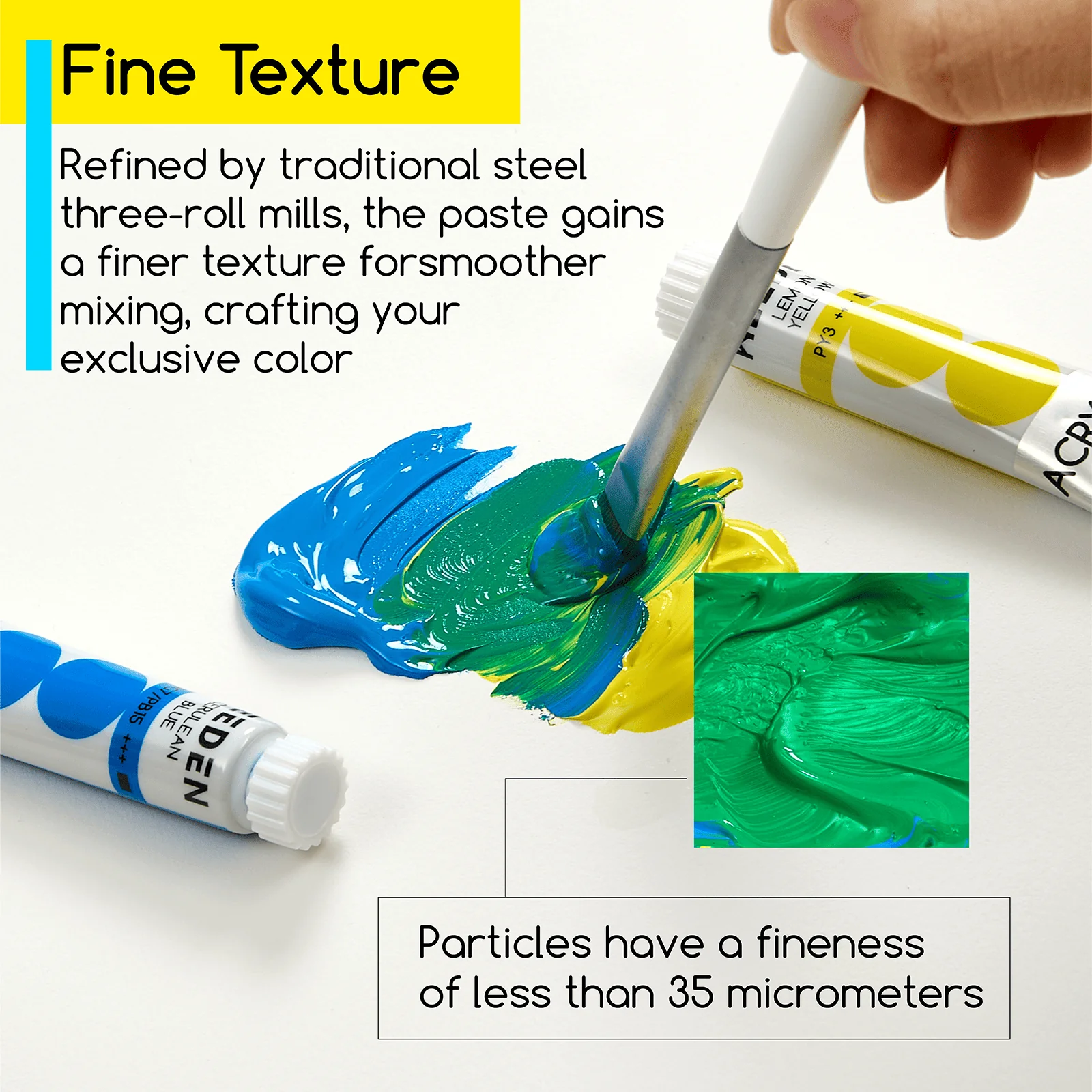 MEEDEN Acrylic Paint Set, 48 Tubes, 12 ml / 0.41 oz - Image 5