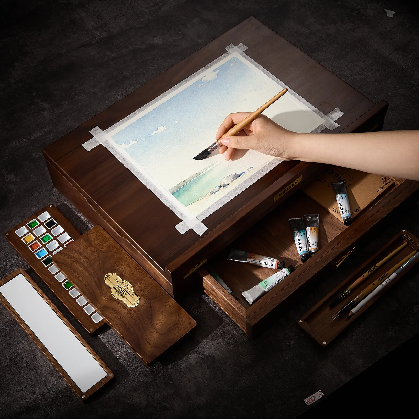 MEEDEN Luxury Tabletop Easel Set - Image 7