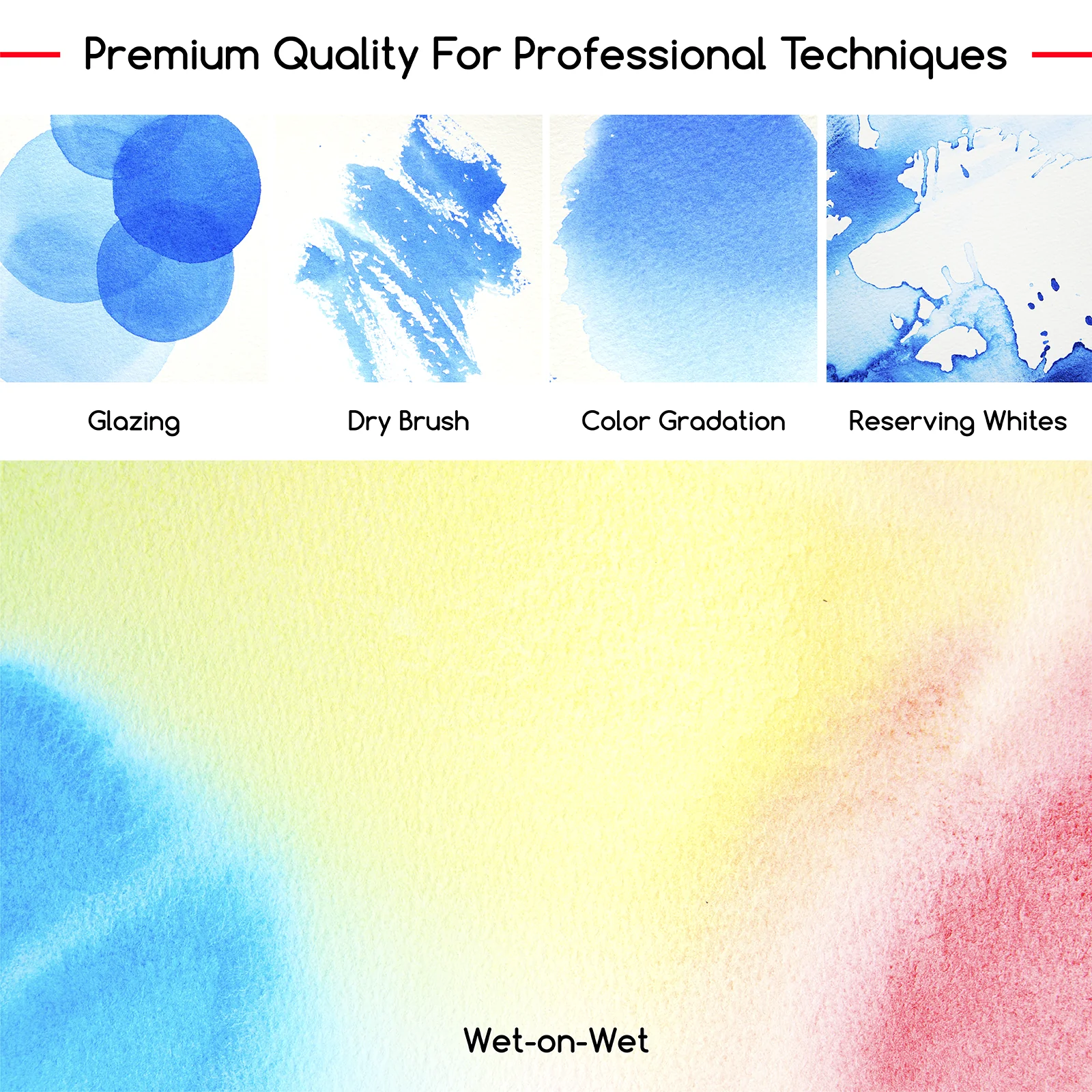 MEEDEN Artist Watercolour Paint 40 Colors, 15ml - Image 8