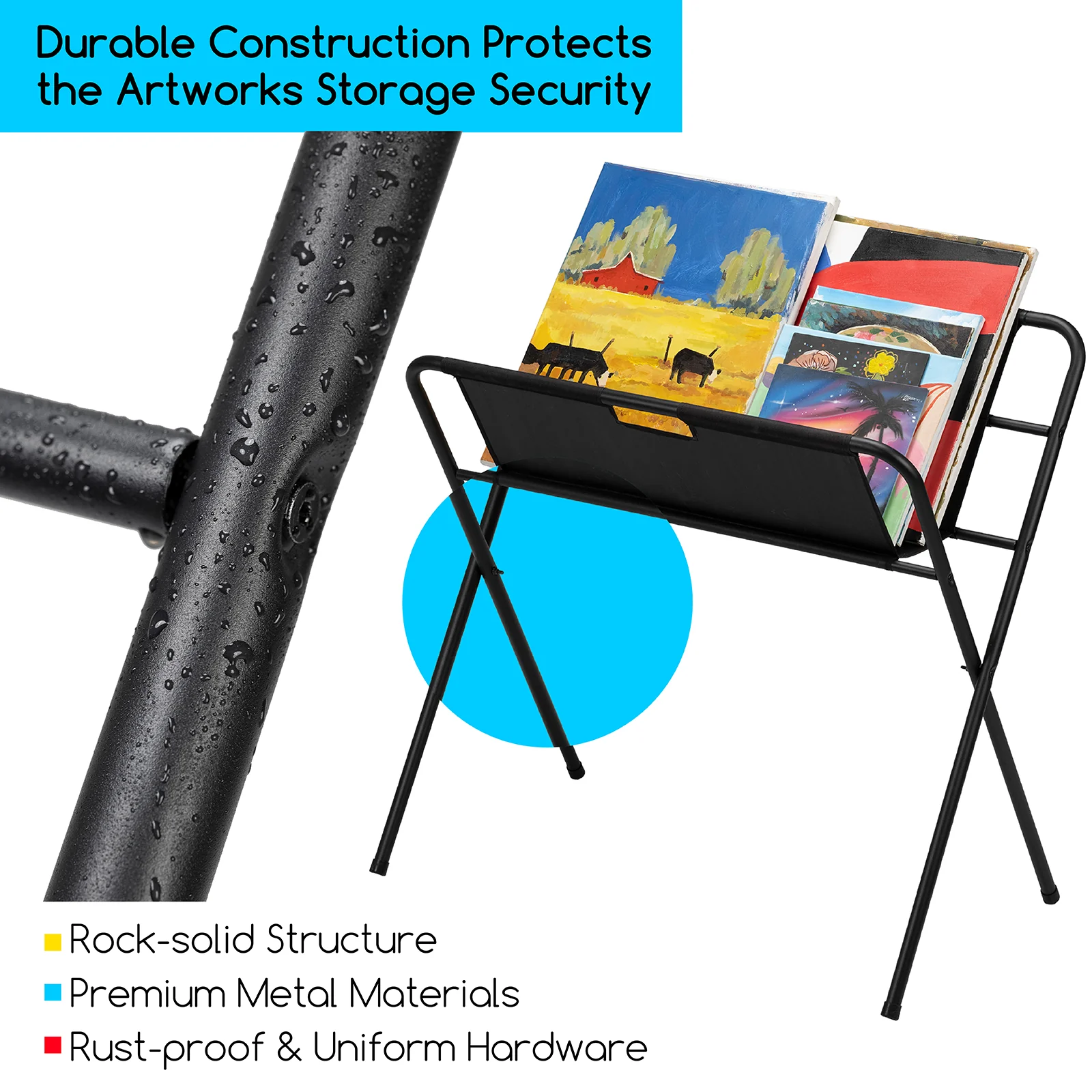 MEEDEN Metal Print Rack - Large - Image 4