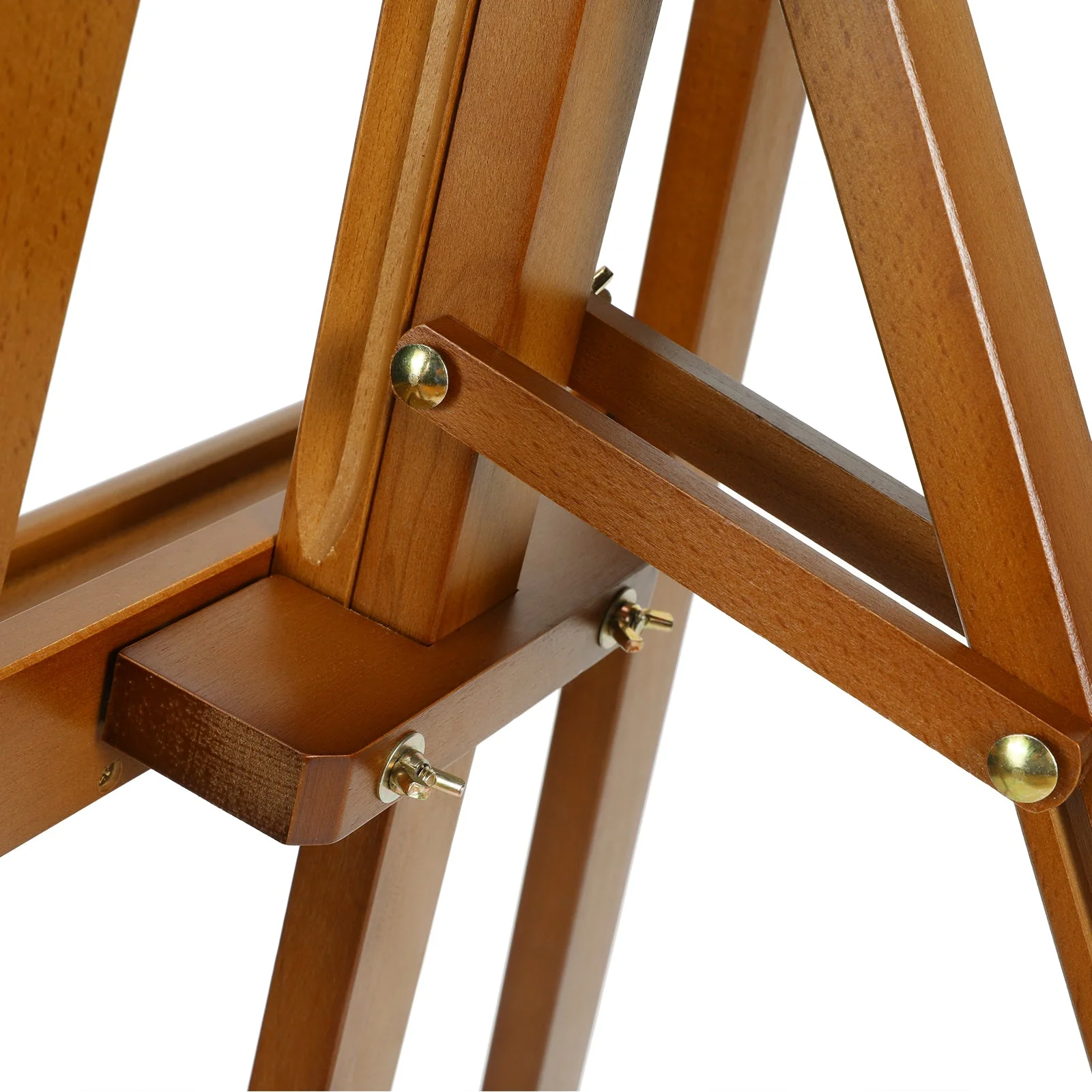MEEDEN Solid Adjustable A-Frame Painting Beechwood Art Easel-Walnut-W01D - Image 11