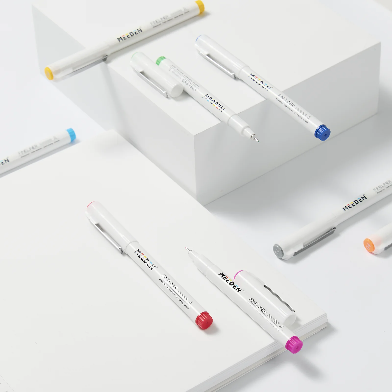 MEEDEN Micro Fineliner Drawing Pens: 12-Color Fine Liner Pen Set, 0.4mm - Image 9