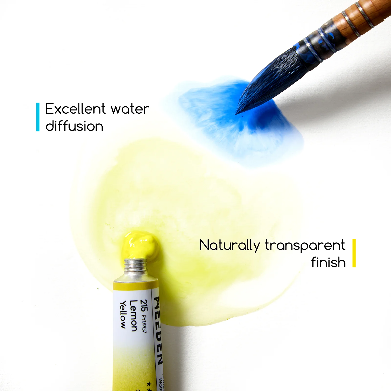 MEEDEN Professional Artist Watercolor Paint 40 Colors, 15ml - Image 6