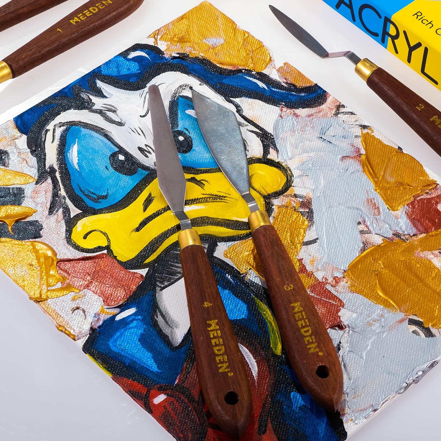MEEDEN 5-Piece Painting Knife Set - Image 6