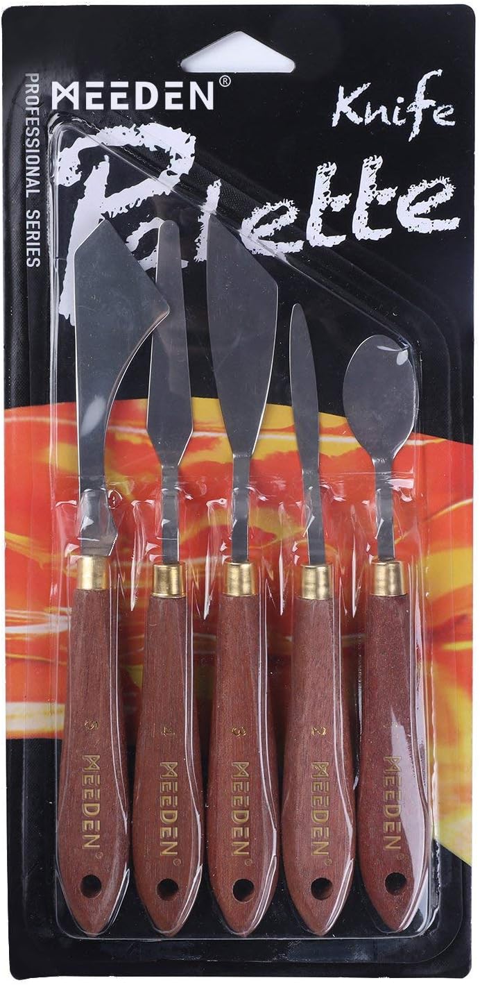 MEEDEN 5-Piece Painting Knife Set - Image 7